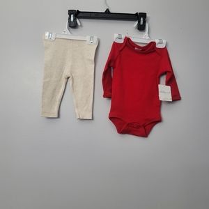 Starting Out Long-Sleeve Bodysuit and Bottom/Pant 6M